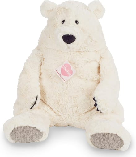 Knuffel IJsbeer - Pluche Dier - Knuffelen Spelen - Hoogwaardig Pluche - 50 Centimeter - Wit