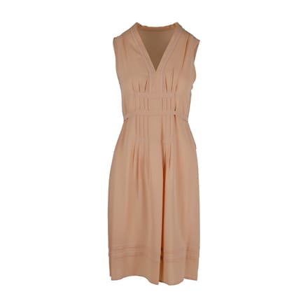 Moschino V-hals Midi-jurk - '10s