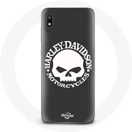 Hoesje voor Samsung Galaxy A10 Harley Davidson Motors Schedel