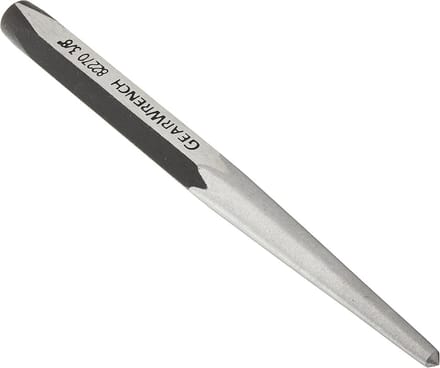 Metaal Centerpons 4 mm x 127 mm voor markeren en boren
