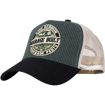 King Kerosin Garage Unisex Cap - groen/zwart - Standard