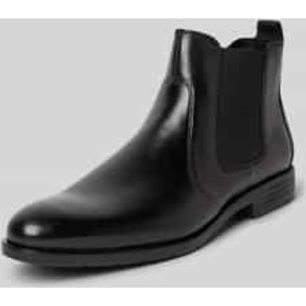 Chelsea boots van leer met treklus, model 'EEZY'