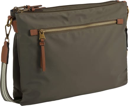 camel active Schoudertas Fietsenzak Bari Cross Bag Khaki Groene