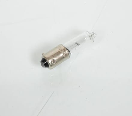Ampoule BAY9s mini long 12V 21W lampe de clignotant blanche pour moto scooter