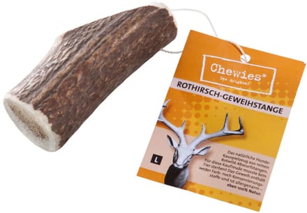 Chewies Edelherten Gewei Stang L - 3 x 160 gr - Voordeelverpakking