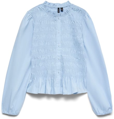 VERO MODA - VMFRIBA LS SMOCK TOP WVN LCS - Dames - Blouses
