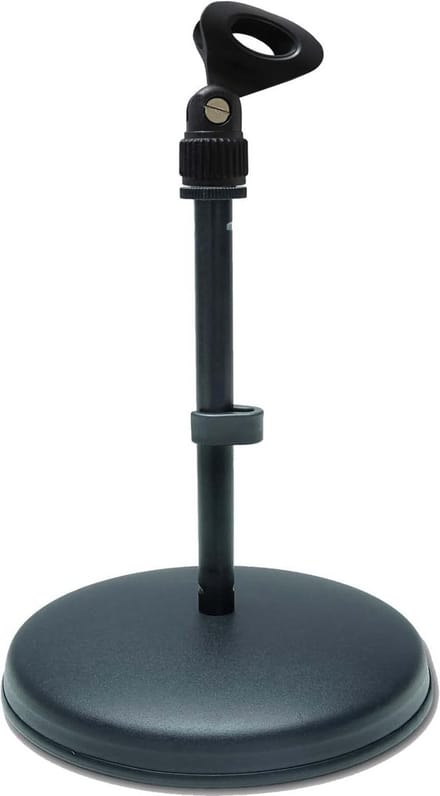Tafelstatief microfoon met klem voor studio en podcast - 3/8 5/8 inch