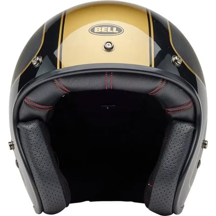 Bell Custom 500 Carbon RSD Checkmate Mat Glanzend Zwart Goud Jethelm - Helm