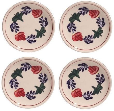 Set 4x Boerenbont Petit Four 11cm