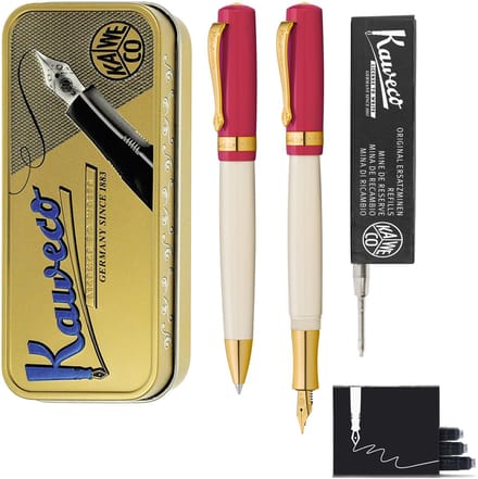 Kaweco - Cadeauset - Student 30's Blues - Vulpen (Medium) - Balpen - extra vullingen