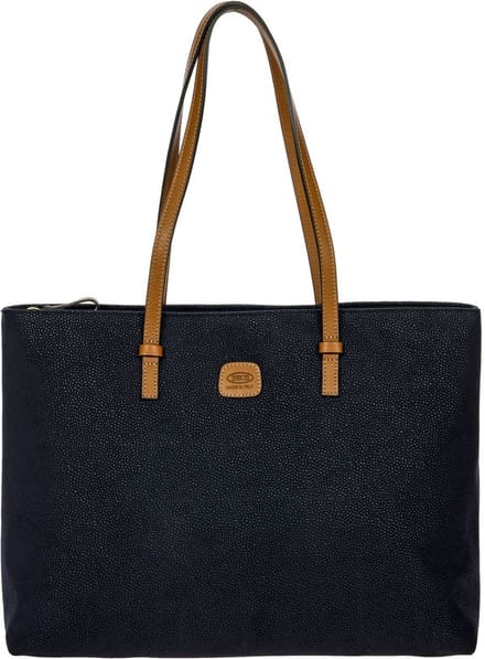 BRIC'S Schoudertas Shopper Life Shopping Blue Blauw