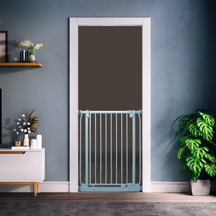 Bettacare Hoog Hondenhek Elite, 98cm - 107cm, Mat Grijs, Hoog 96.8cm