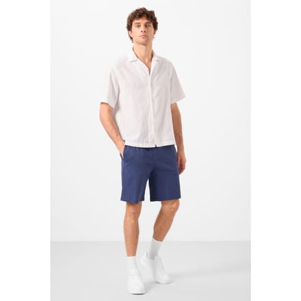 Heren Geweven Chino Shorts