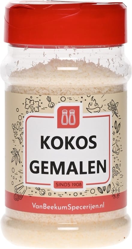 Van Beekum Specerijen - Kokos Gemalen - Strooibus 80 Gram