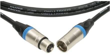Klotz LX2-5X1K2-15.0 DMX Kabel 15 m - Kabel