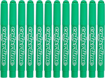 Creativ Company Light green Jumbo markers 12pcs.