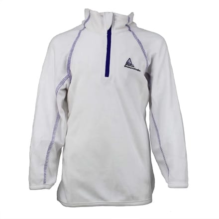 Microfleece sweatshirt met halve rits voor meisjes Peak Mountain Fafine