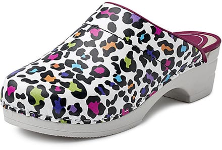 Clog met Buigzame PU Loop Zool Panter Kleur | Bighorn - 5030 | Maat 41