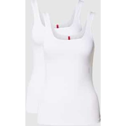 Tanktop met labelprint