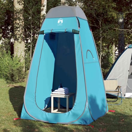 vidaXL - Privacytent - pop-up - waterdicht - blauw