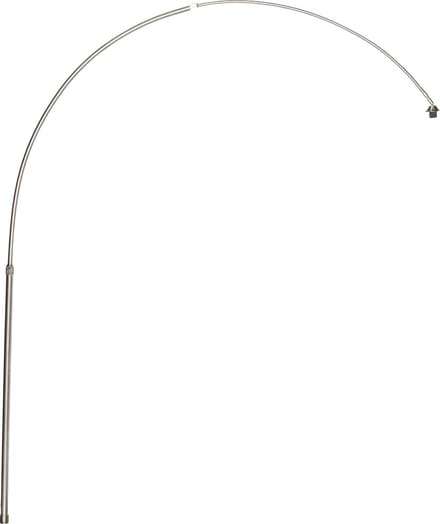 QAZQA xxl - Booglamp - 1 lichts - H 2420 mm - Staal -