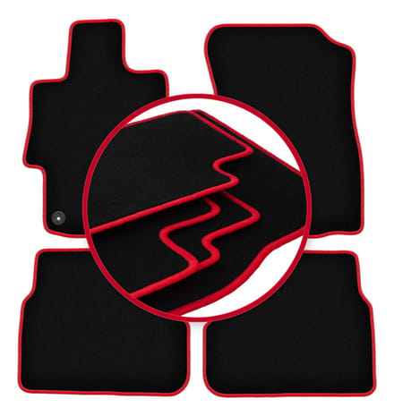 CARLUX-RED automatten voor: Subaru XV II SUV (2019-)