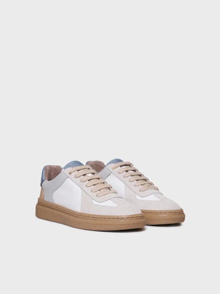 Damessneakers van suède en leer | ATRIA