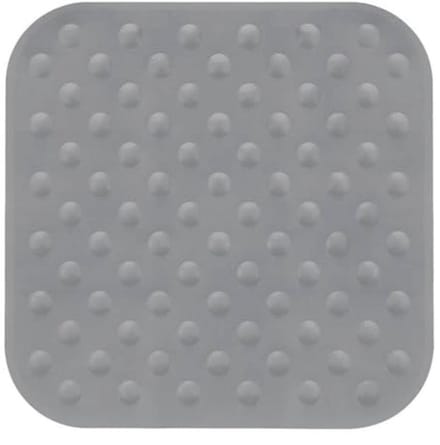 Douchemat 53 x 53 cm in Antraciet - Rubber, Antislip