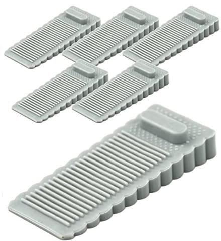 Doorstoppers set van 5 - Zware rubberen deurwiggen voor optimale demping en grip