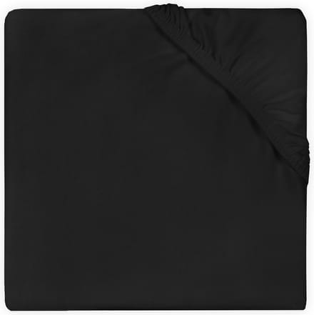 Jollein Hoeslaken double jersey 60x120cm - zwart