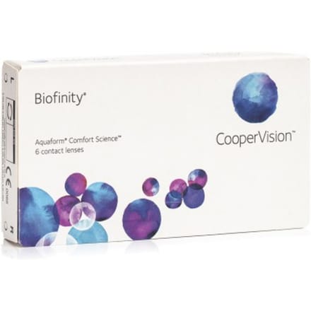 -3.25 - Biofinity® - 6 pack - Maandlenzen - BC 8.60 - Contactlenzen