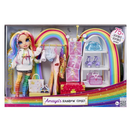 Rainbow High - Amaya's Rainbow Closet Playset - Kleurrijke Opbergoplossing