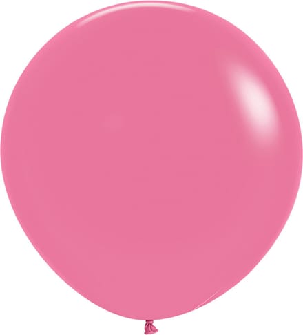 Latex ballonnen Sempertex rond Rose -24inch - 3stuks - Feestjecreatief