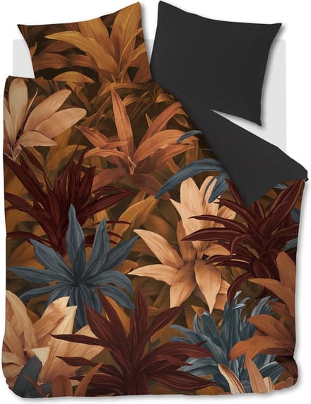 Beddinghouse Keano dekbedovertrek - Tweepersoons - 200x200/220 - Steenrood