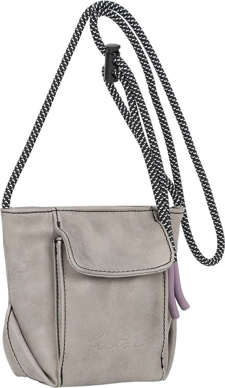 Fritzi aus Preußen Schoudertas Bitzi05 Jive Crossbody Bag Metallic Shell Taupe