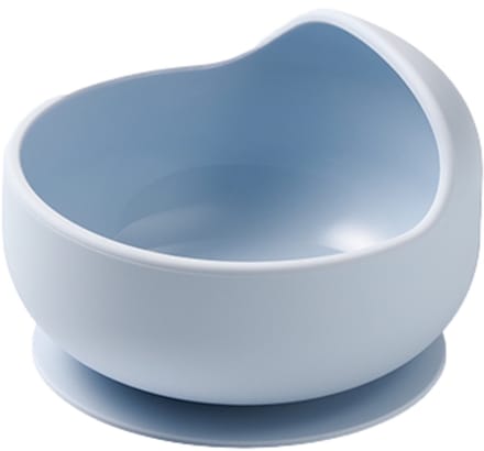 Baby Ono Blauw Siliconen Kommetje met Zuignap
