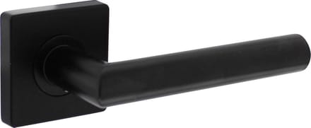 Intersteel Deurkruk Bastian op rozet 55x55x10 mm zwart