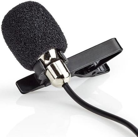 Knaak Clip-on Microfoon - Voor Laptops of Mobiele Telefoons - 1 stuk