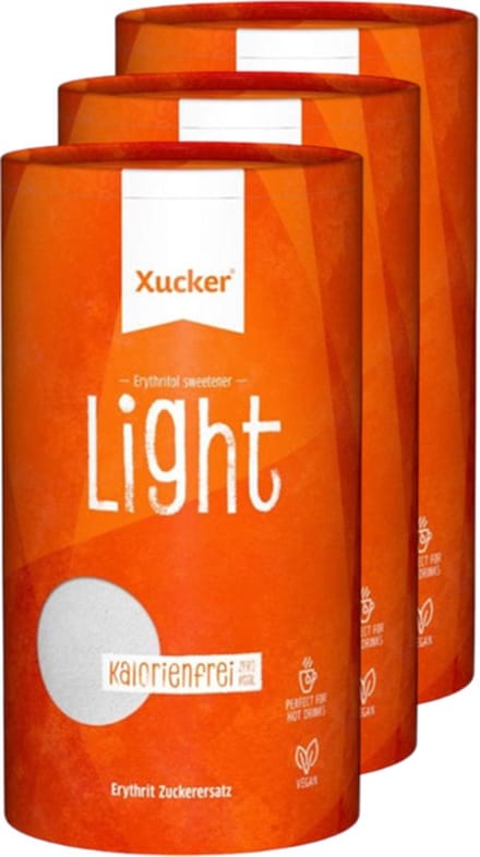 Xucker | Erythritol Light | 3 stuks | 3 x 1kg
