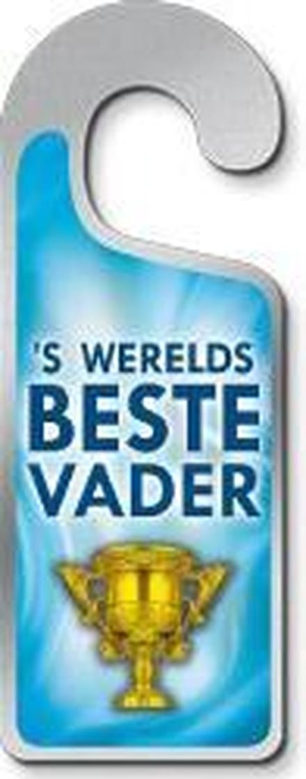 's Werelds Liefste Vader Deurhanger Metaal
