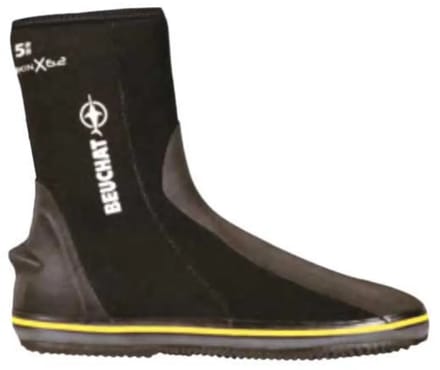 Beuchat Sirocco Elite Zip 5 Mm Duikbooties Zwart EU 40-41