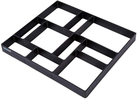 Schimmel voor paden en loopbruggen - 10 Grid - Herbruikbare plastic maker voor betonnen paden - Tuin DIY tool
