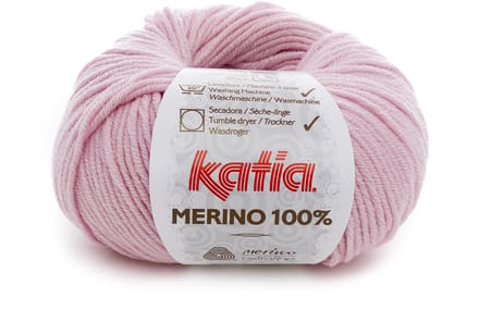 Katia Concept Merino 100% - 07 lichtroze - Wol Garen