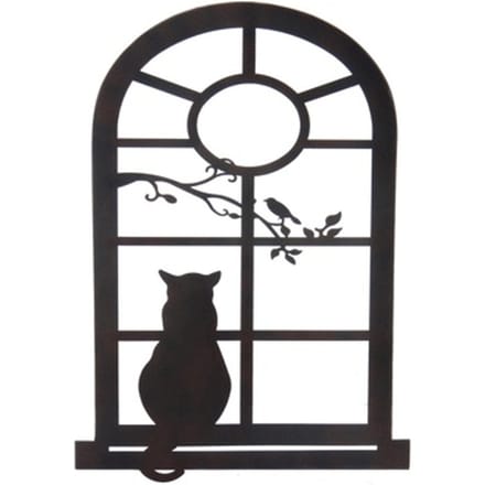 Beeldjes Signes Grimalt Silhouette Cat Orna