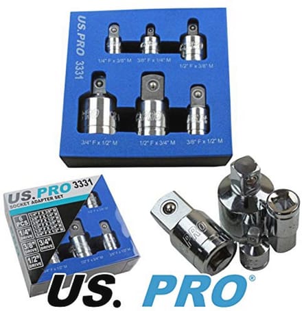 Socket Adaptor Set - 6 Stuks Step Down Reducer