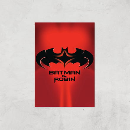 Batman & Robin Giclee Art Print - A2 - Print Only