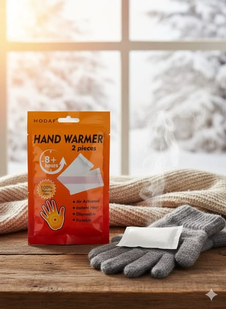 Winter Must-Have 50 stuks HODAF handverwarmers ( instant warmte +8h)