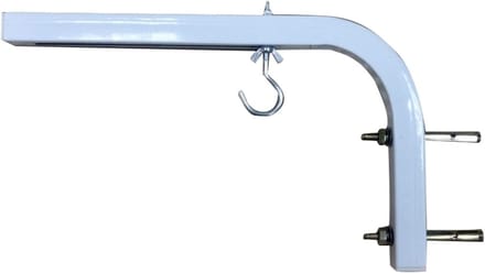 Projectorscherm Hanger - Projector Beugel - Scherm Stabiliseren - L-Vorm Ontwerp - N.v.t. - Zilver