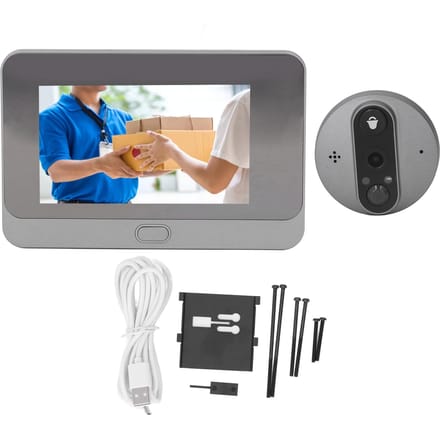 4.3in Digitale Deurspion WiFi Deurspion Anti Diefstal Slimme Video Deurbel Camera Bewegingsdetectie