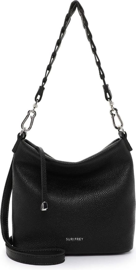 SURI FREY Schoudertas SFY Freddy Hobo Bag Black Zwart